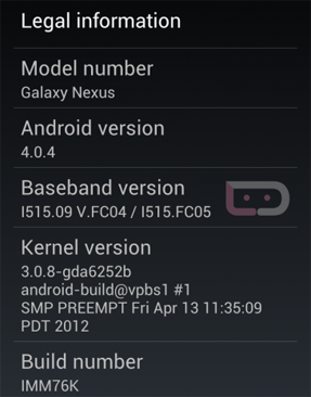 Verizon, Sprint Galaxy Nexus phones getting new firmware updates