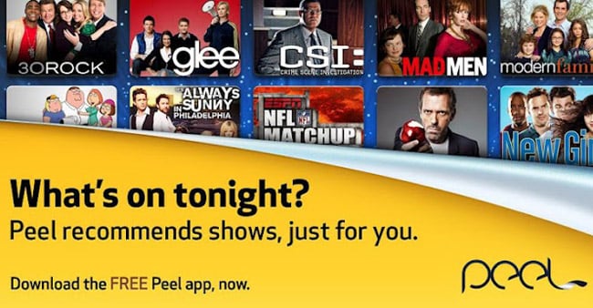 Peel for Android updated with the ability to follow your TV-watching friends