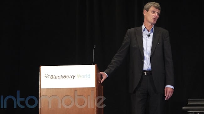 RIM CEO at BlackBerry World 2012