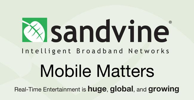 Sandvine report says YouTube leads mobile video consumption [Infographic]