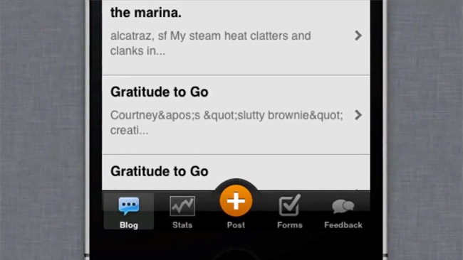 Weebly gets its iPhone app