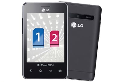 LG Optimus L3 E405 comes with dual SIM capabilities