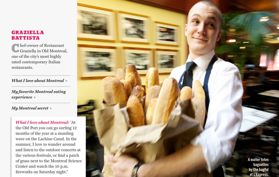 A Taste of Montreal - iPad app