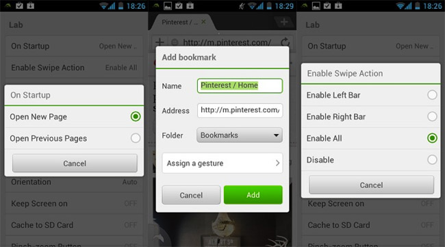 Dolphin Browser for Android 8.2 brings additional customization options