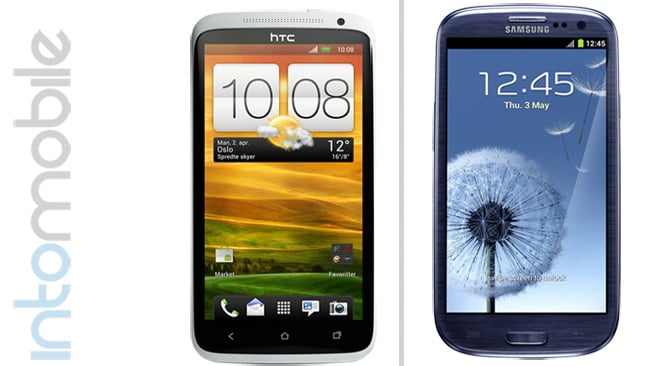 Samsung Galaxy S III vs HTC One X