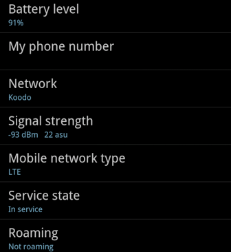 Canada: Koodo Mobile launching LTE network soon?