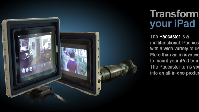 Special case turns iPad into a mobile production studio