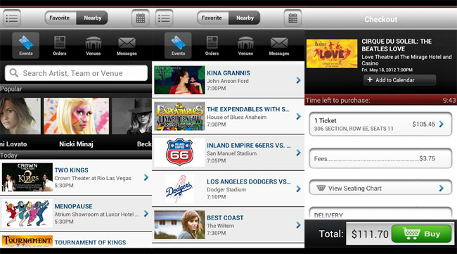 Ticketmaster finally launches an Android app