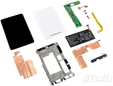 iFixit tears down Nexus 7, Android geeks rejoice