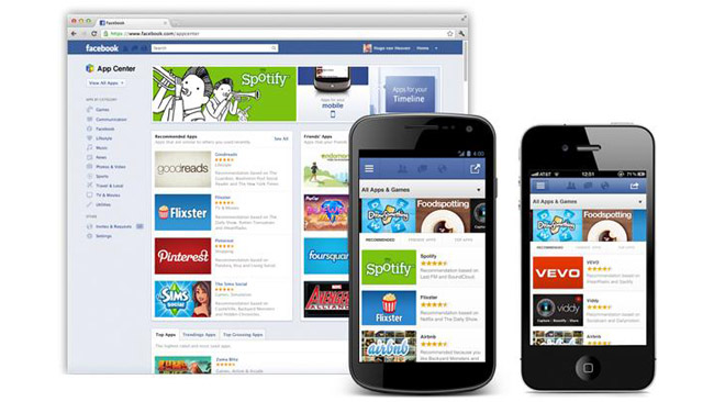Facebook: More than 150 million people used App Center
