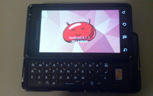 Jelly Bean ported to the original Motorola DROID