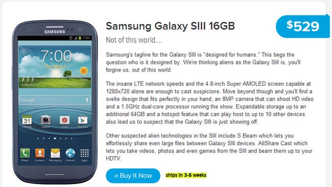 US MVNO Ting to offer Galaxy S III, too
