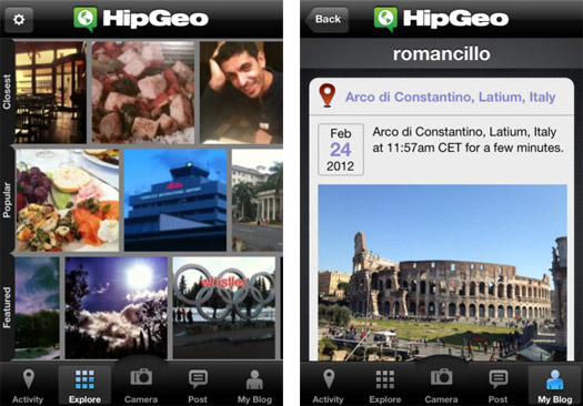 HipGeo's new app automatically creates location-based stories from photos, video and text