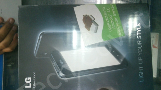 LG Optimus Black getting the ICS update, too?