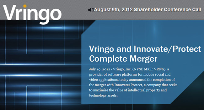 Vringo to acquire 500+ patents and patent applications from Nokia