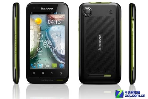 Lenovo A660 is dual SIM, waterproof Android ICS smartphone