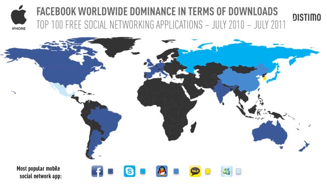 Latest Distimo Report looks at social networking apps