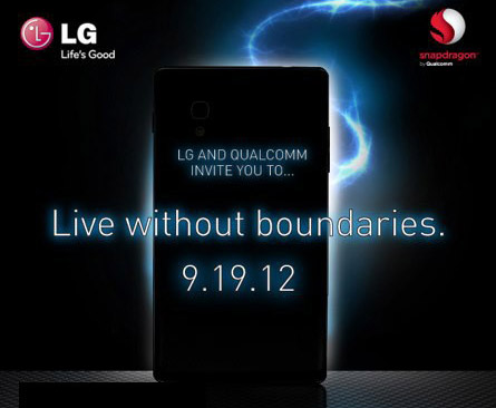 LG Optimus G launching in the U.S. on September 19th?