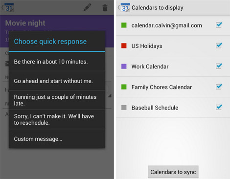 Google Calendar app now available to all Android devices