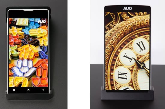 AUO redefines what edge-to-edge display means with its new 4.46-inch cell phone and touch panel integration technology