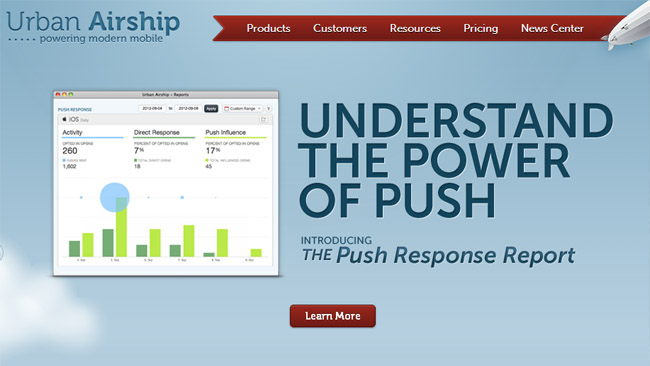 Push notifications are good for app engagement