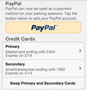 Parkmobile adds PayPal payment support to its mobile app