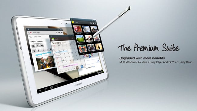 Samsung details Premium Suite update for Galaxy Note 10.1