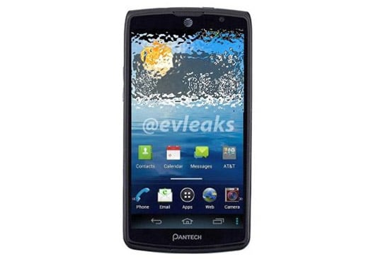 AT&T's Pantech Magnus aka Batsu press shot leaked