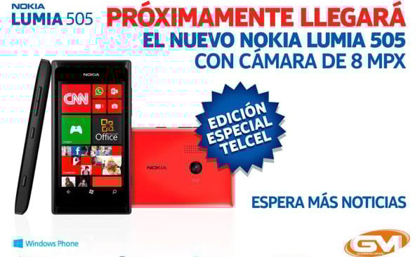 Nokia Lumia 505 leaked in Mexico