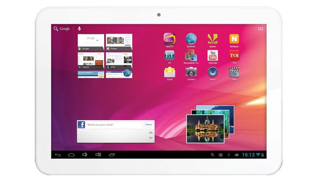 India's Videocon offers 10.1-inch Jelly Bean tablet for $200