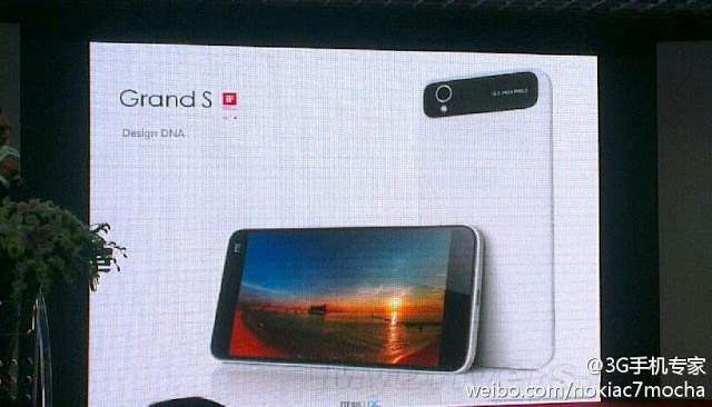 ZTE Grand S leaked before its official announcement
