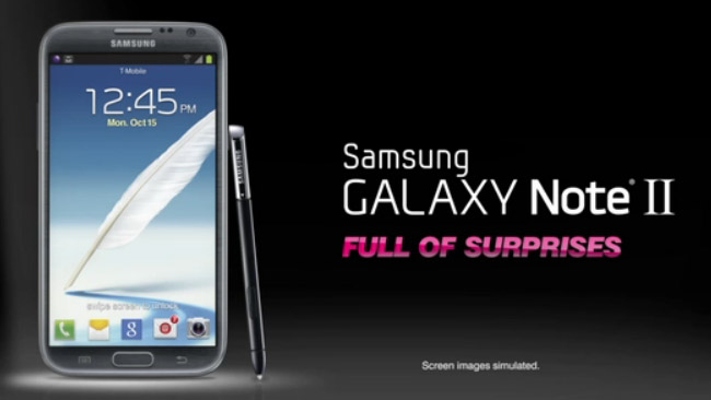 T-Mobile's Samsung Galaxy Note II getting update with Multi Window later in the day