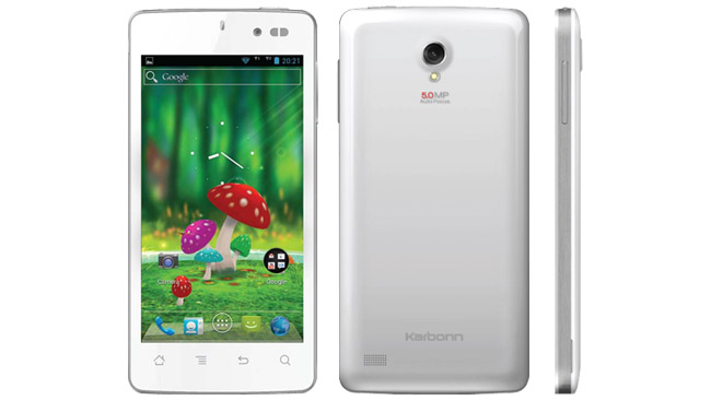 Karbonn S1 Titanium with quad-core CPU and price tag of 150 EUR launches in India