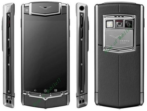 Vertu Ti RM-828V with Android caught in the wild