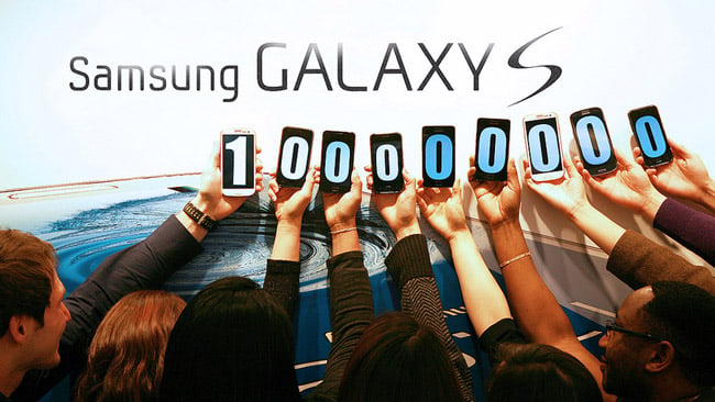 Samsung Galaxy S series surpasses 100 million units