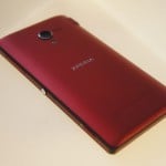 Sony Xperia ZL in red