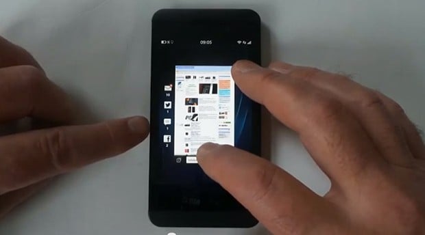 Hands-on with the BlackBerry Z10