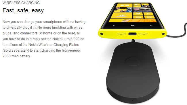 AT&T keeps offering free Charging Plate with Nokia Lumia 920