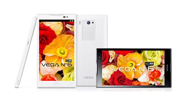 Pantech Vega No. 6 officially official in Korea