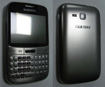 Samsung GT-B7810 QWERTY smartphone caught at the FCC