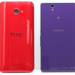 Sony Xperia Z compared to HTC Butterfly