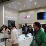 LG booth tour