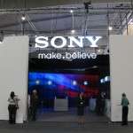 Sony booth tour