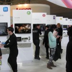 Sony booth tour