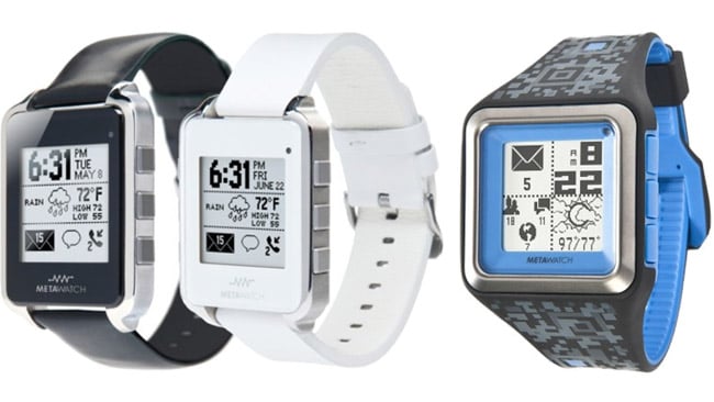 MetaWatch teams up with mobile designer Frank Nuovo over the next wave of "functionally chic" smart watches