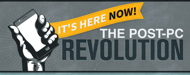 The post-PC revolution infographic