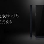 Oppo Find 5 in black