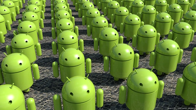 Android to account for 58% of all smartphone app downloads this year, iOS rules the tablet apps market with 75% share