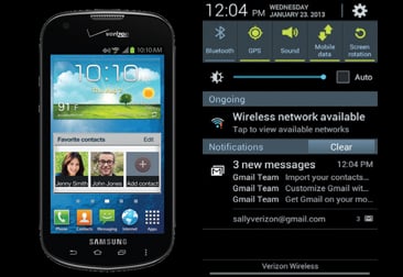 Verizon's Samsung Galaxy Stellar getting Jelly Bean update as we speak