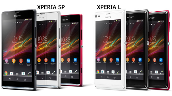 Sony Xperia SP and Xperia L officially official